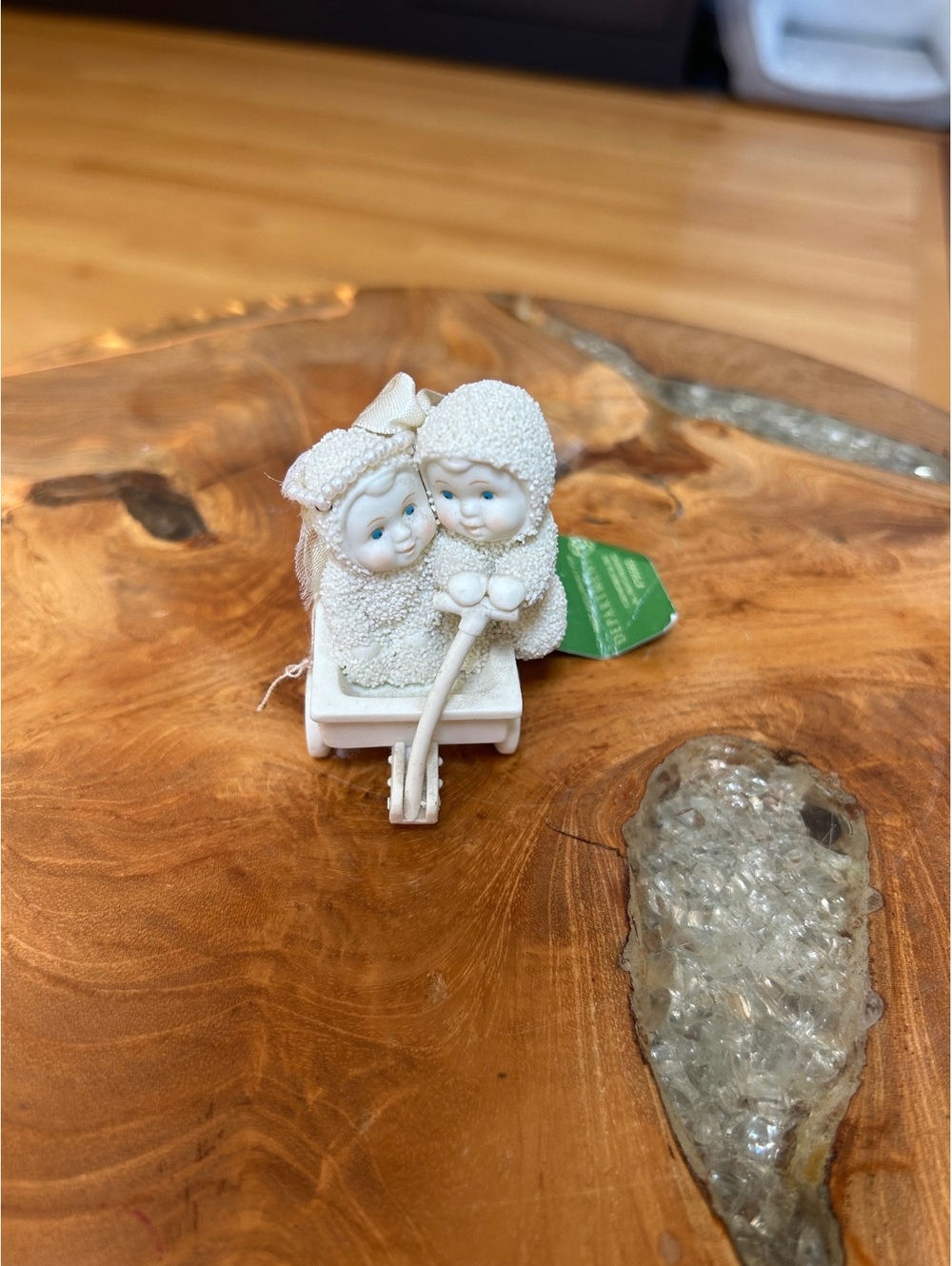 Department 56 Snowbabies Just Married Ornament